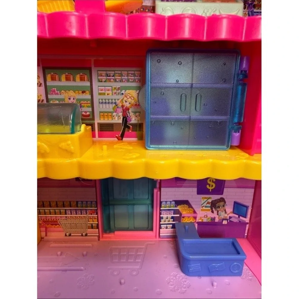 Polly Pocket 35th Anniversary‎ Pollyville Fresh Market Playset Only Mattel Toy